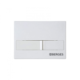 042436 Комплект BERGES: инсталляция NOVUM, кнопка белая L1, унитаз ALBIT S, сидение дюропласт Top Sl