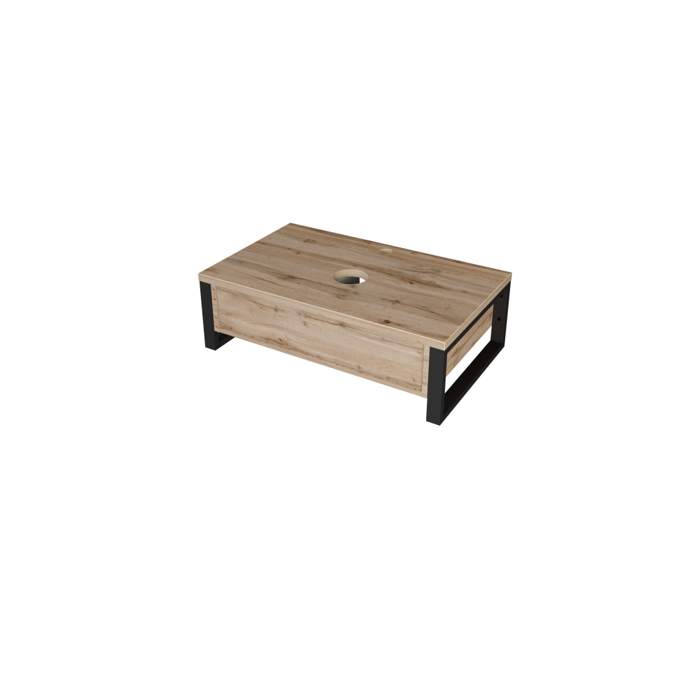1Marka У85844 Тумба GRUNGE LOFT 100П 1в.я Дуб Вотан