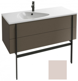 Тумба под раковину Jacob Delafon Nouvelle Vague 120 см, EB3035-M78, 2 ящика, цвет - пыльная роза мат