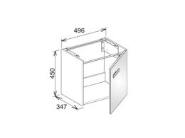 Тумба Keuco Royal Universe 32790YY0002