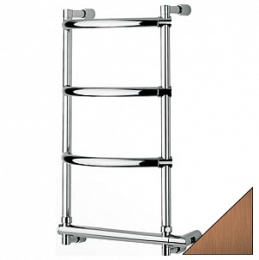 Фото Полотенцесушитель электрический Margaroli Luna 532-4 Box 5323704OBNB, высота 66 см, ширина 47 см, ст