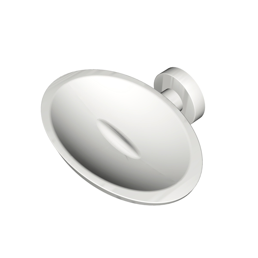 Фото Металлическая мыльница Colombo Design PLUS W4901.BM (цвет: белый матовый)