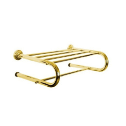 Полка для полотенец Boheme Imperiale (10419) золото