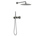 Душевая система встроенная с термостатом Timo Saona SX-2359/18SM черное золото