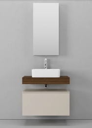 Velvex UNIQUE UNIT st.UNI.80-627 Столешница графит