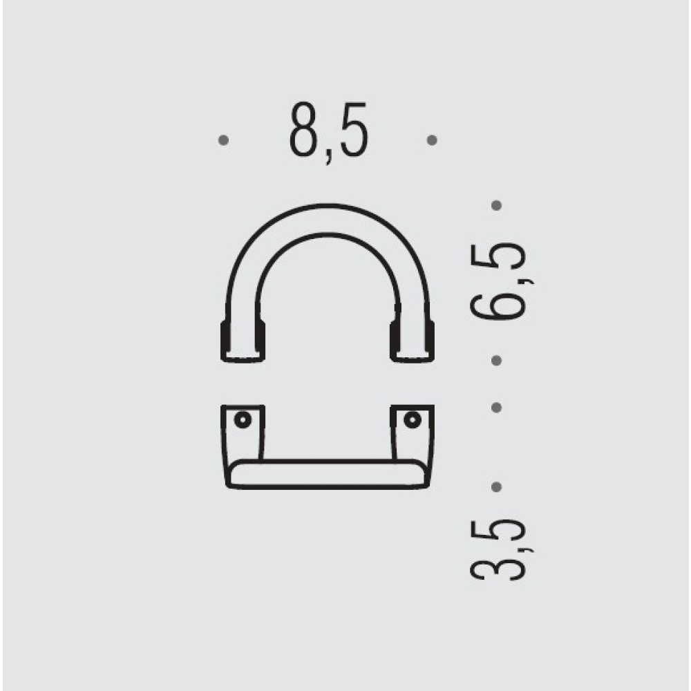Крючок Colombo LULU LC47 GOLD, золото