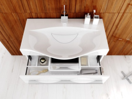 Aqwella Milan Mil.01.10/2/W Подвесная тумба 100 см.