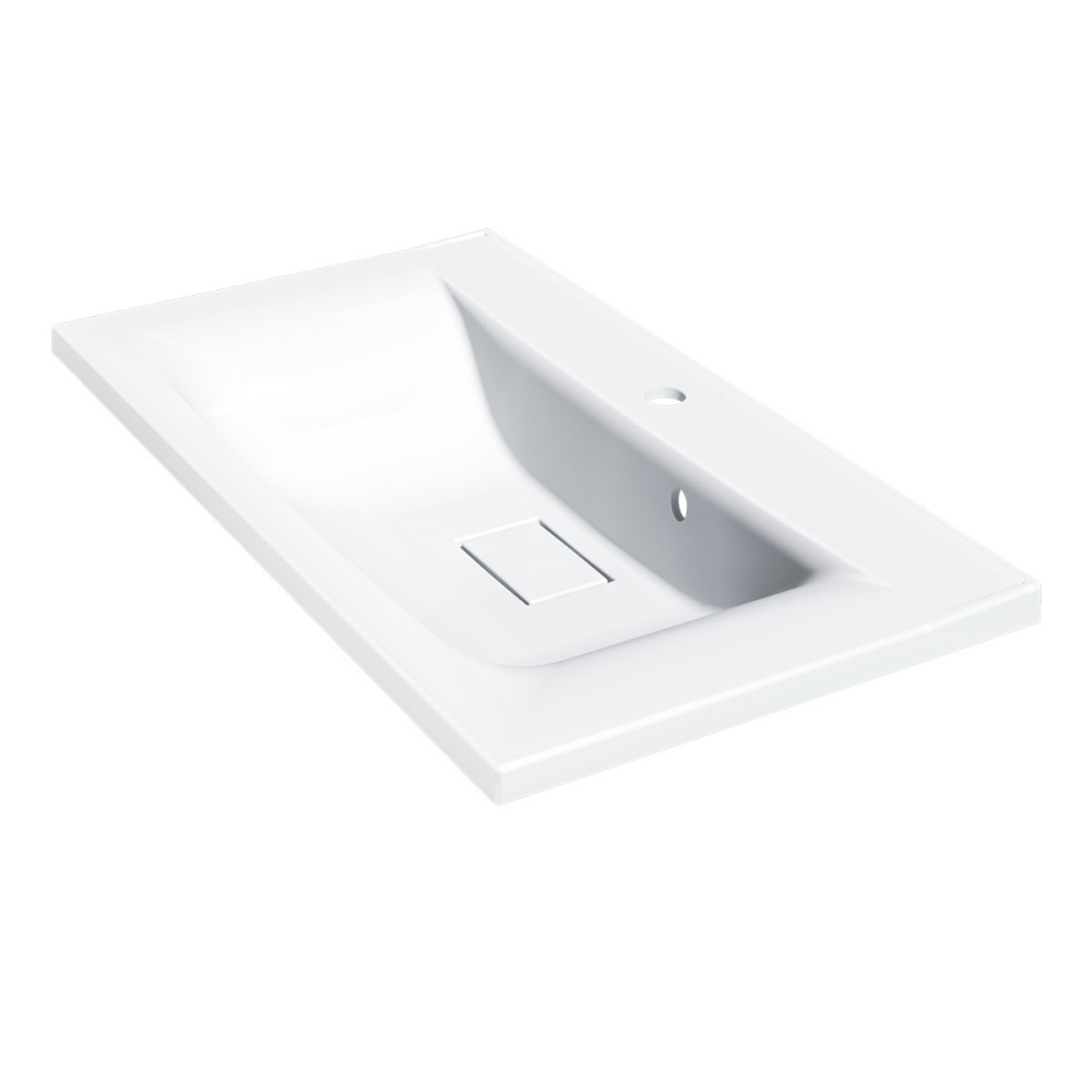 Фото Раковина из искусственного камня Vincea (VCB-3M800W) белый