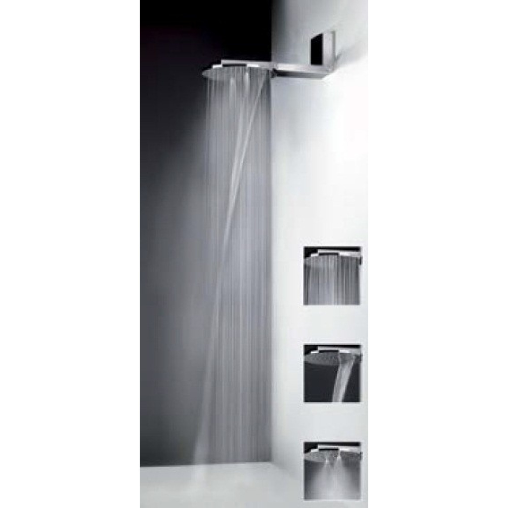 Верхний душ Gessi Minimali Tondo (40442#238) сталь полированная