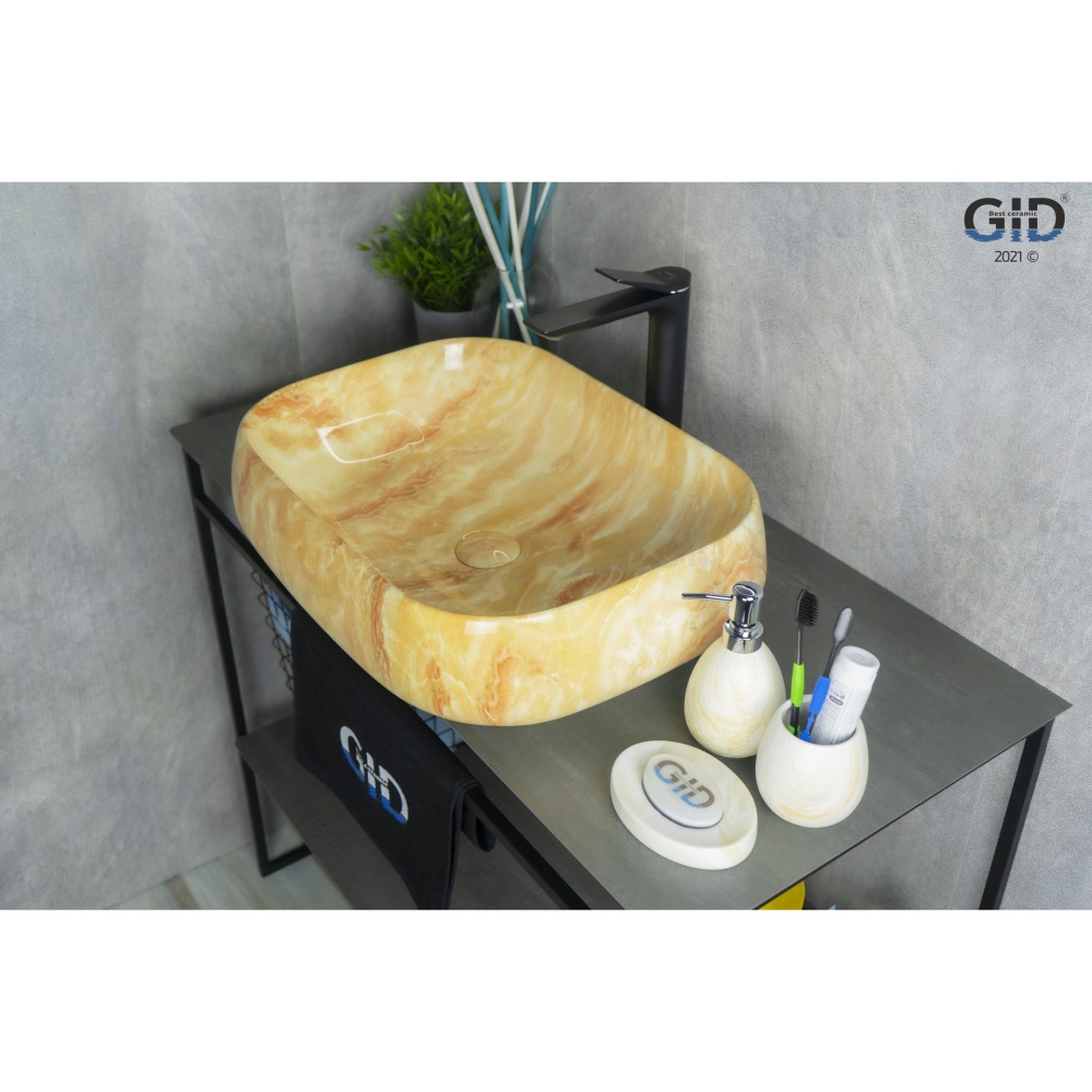 Раковина накладная Gid Mnc185