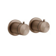 Смеситель для душа Gessi 316 Bath-Shower 54234#708, медь брашированная/шлифованная PVD (Copper Brush