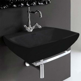 Фото Раковина подвесная ArtCeram Jazz (JZL003 03 00) черный