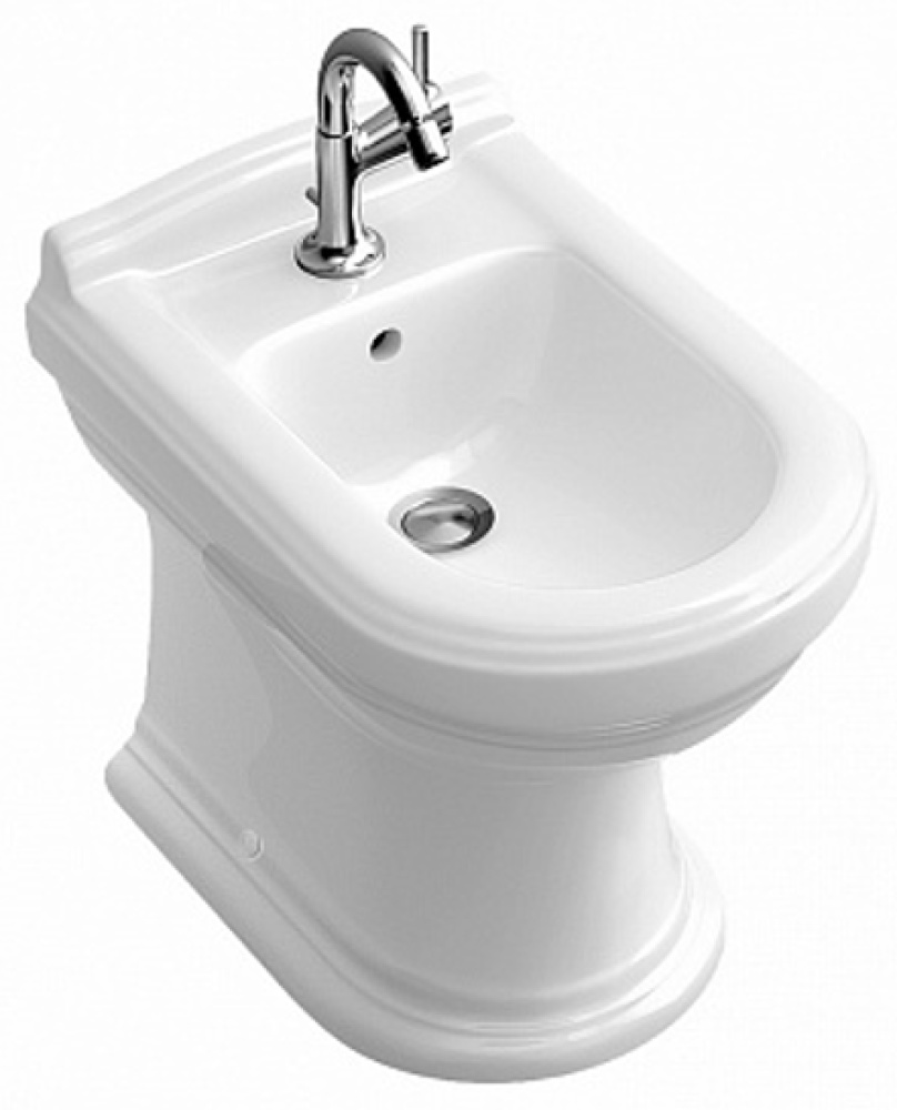 Villeroy&Boch Hommage 744200R2 Биде напольное (ярко-белый)