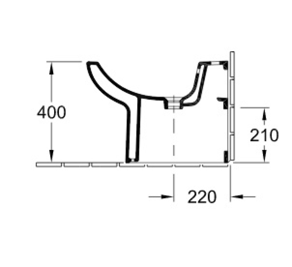 Villeroy&Boch Joyce 54080001 Биде напольное (альпийский белый)