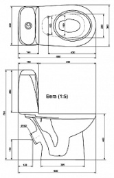 Унитаз напольный JIKA Vega 8245140002421