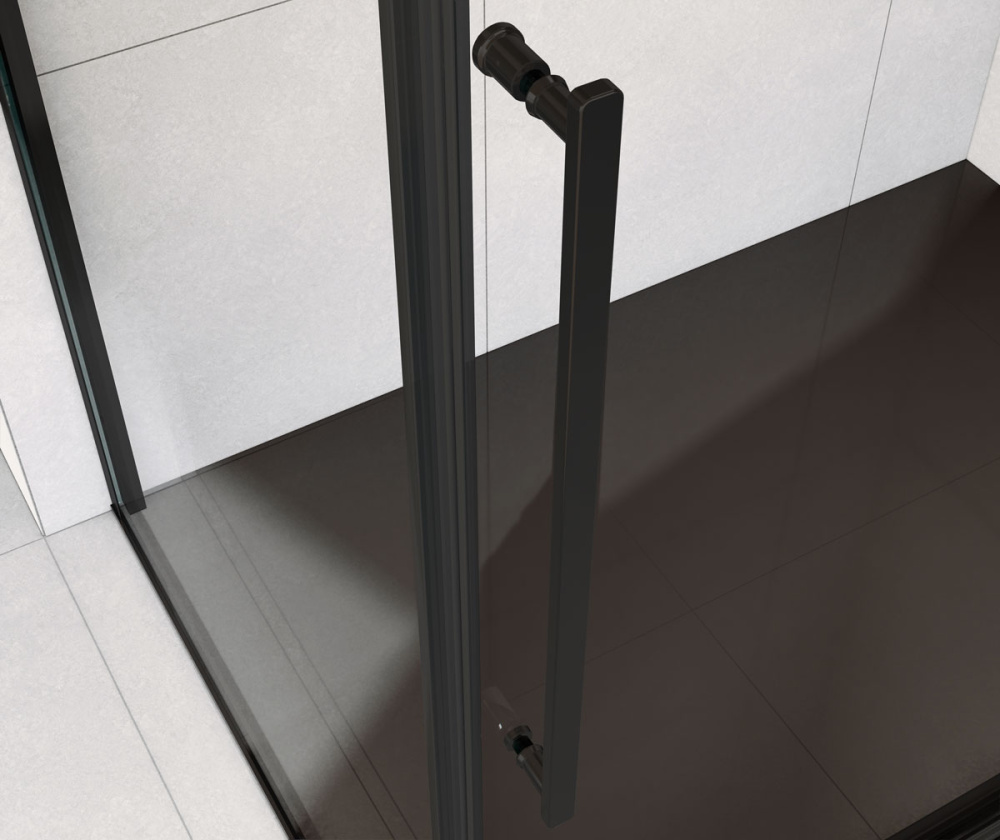 Душевой уголок Vincea Arno (VSR-1A9012CLB) черный