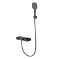 Смеситель для ванны с душем и термостатом Wonzon&Woghand (WW-B2551-MB) Черный