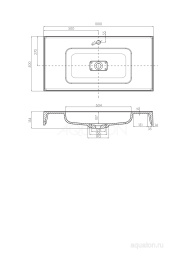 Фото Раковина Aquaton Ричмонд 100 1A70603KRD010