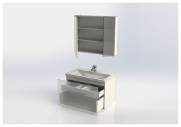 Мебель для ванной Aquanet Порто 80 белый