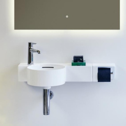 Фото Зеркало с интегрированной подсветкой LED Laufen Leelo 4.4766.2.950.144.1 с сенсорным выключателем, 1