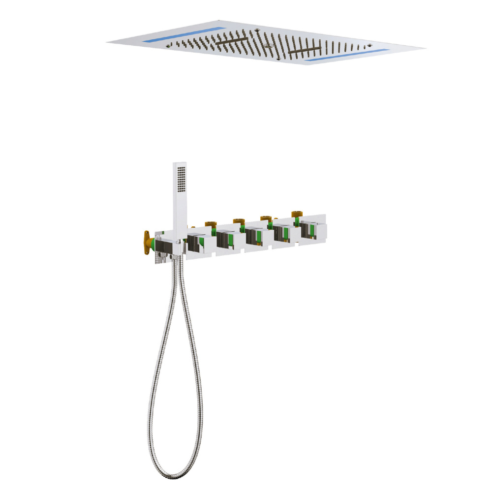 Фото Душевая система встроенная с термостатом Timo Petruma SX-5229/00SM хром