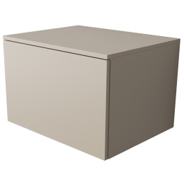 Velvex UNIQUE UNIT tpUNI.60.H40.Y.VY-215 Тумба подвесная выс. 40, выдв. ящик, внутр. ящик, бежевый ш