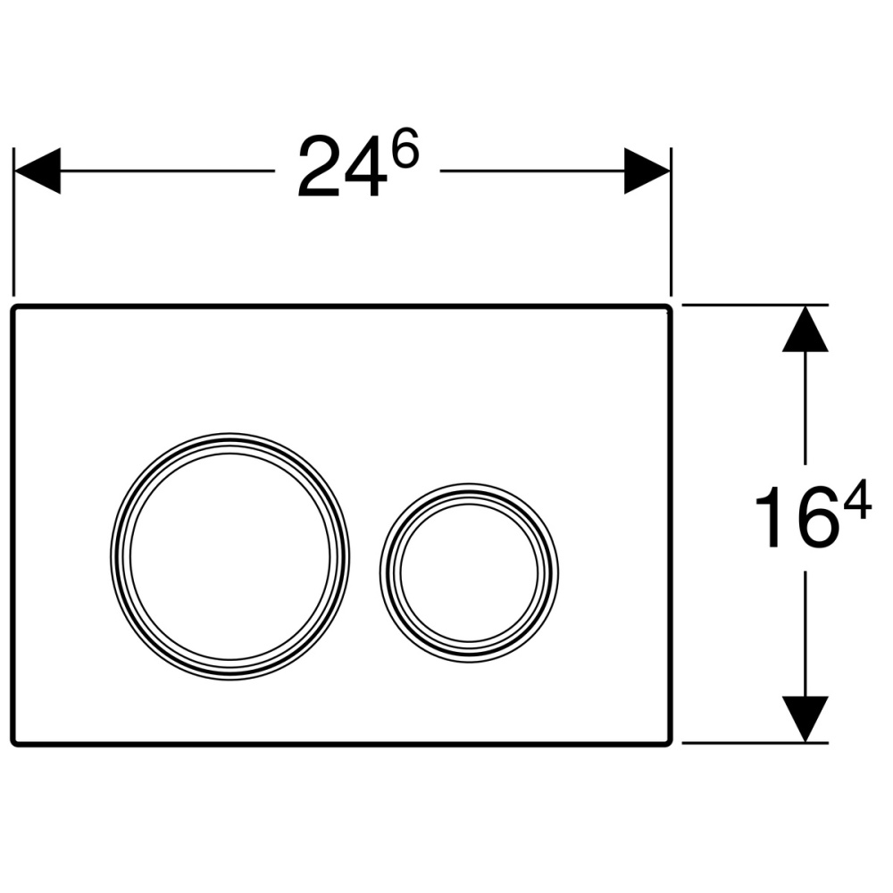 Кнопка смыва Geberit Sigma 21 (115.884.TG.1) желтый