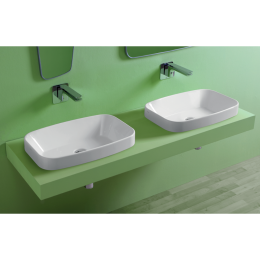 Раковина Simas Baden Baden BB11bi*0 накладная, 60 х 38 х 14 см