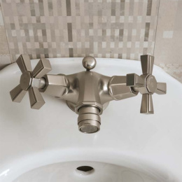 Фото Смеситель Sbordoni Deco prestige DP76NI для биде, с донным клапаном, никель