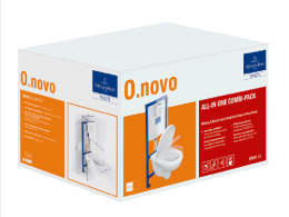 Комплект O.novo (5660D101) унитаз, инсталляция, сиденье, кнопка
