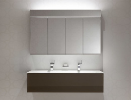 Фото Зеркальный шкаф Keuco Edition 11 21250171301, алюминий