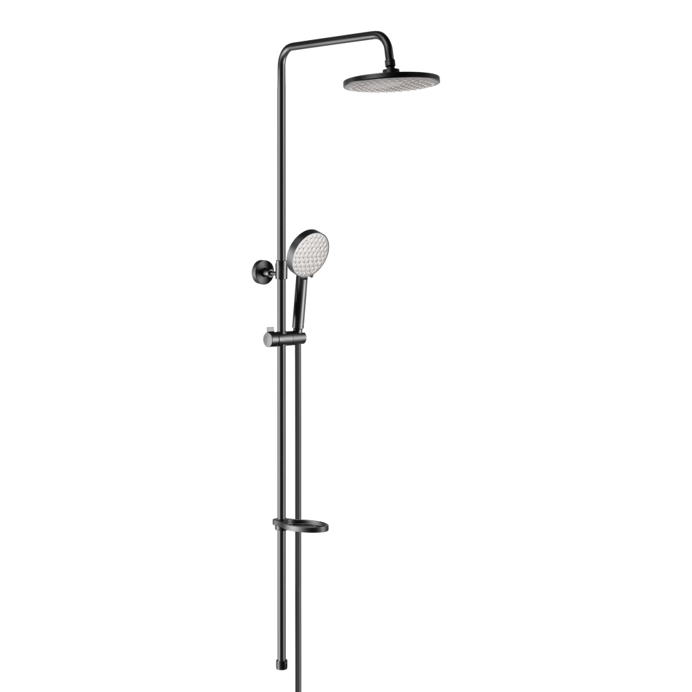 Фото Swedbe Hermes Семейный душ с верхним подключением, цвет: черный 5104B