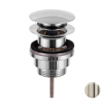 Донный клапан универсальный 1”1/4 Remer 905CCR114NZ никель брашированный PVD