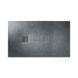 Душевой поддон из материала Stonex® Roca Terran 1000x700 графит, с сифоном и решеткой, AP1013E82BC01
