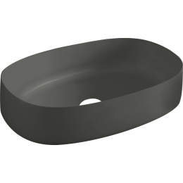 Фото Раковина накладная 55 см ArtCeram Cognac (COL003 15 00) серый