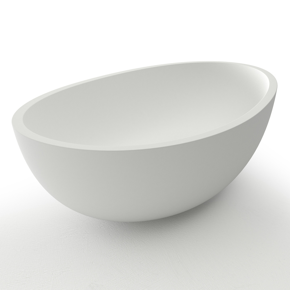 Фото Раковина накладная Azario  (AZ-1216S) Белый матовый