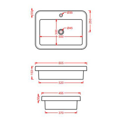 Раковина 60 5 см ArtCeram Fuori Scala (TFL034 37 00) синий