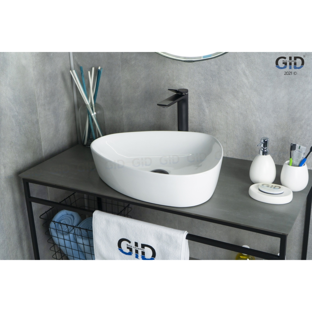 Раковина накладная Gid N9386