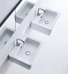 Фото Kerasan Ego 325001 Раковина универсальная на 70 см