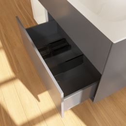 Villeroy Boch Finion F060GJGK Тумба под раковину 1196х498 мм (light grey matt/anthracite matt)