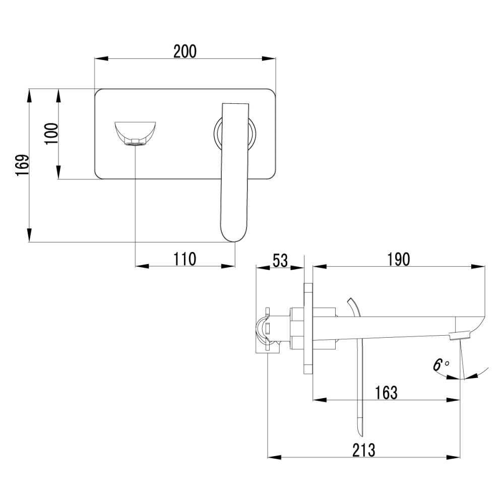 Фото Смеситель для раковины Lemark Melange (LM4926CW) хром, белый