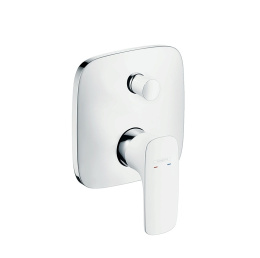 Фото Смеситель для ванны Hansgrohe PuraVida (15447400) хром, белый