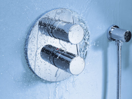 Фото Grohe Grohtherm 3000 Cosmopolitan 19467000 Термостат для душа, встраиваемый без подключения шланга