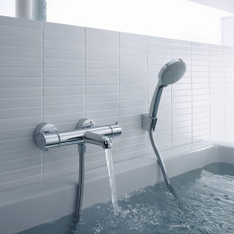 Фото Смеситель для ванны Hansgrohe Ecostat S (13245000) хром