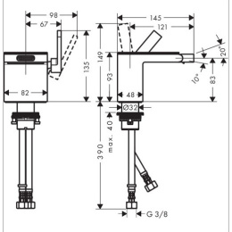 Axor MyEdition 47210000 Смеситель для биде