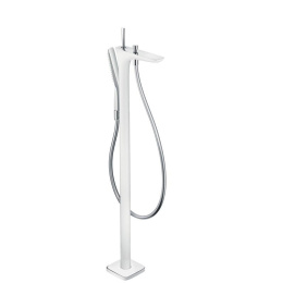 Смеситель для ванны Hansgrohe PuraVida (15473400) хром, белый