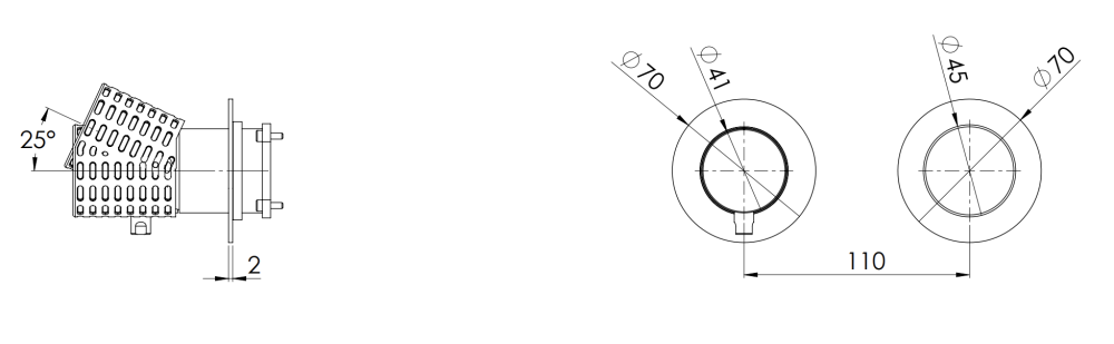 Фото Смеситель для душа Remer Celebrity CEC93ZPWBRP, медь брашированная