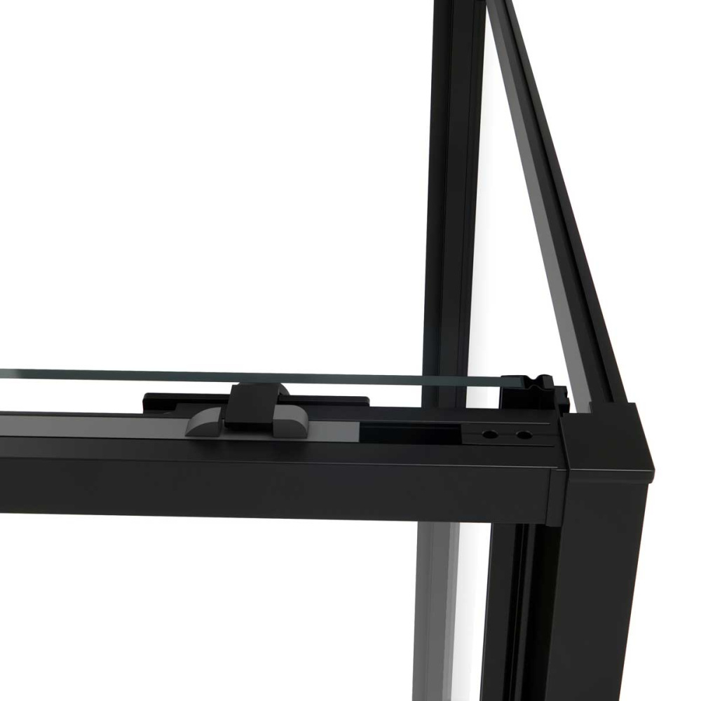 Душевой уголок Vincea Slim Soft (VSR-1SS9011CLB) черный