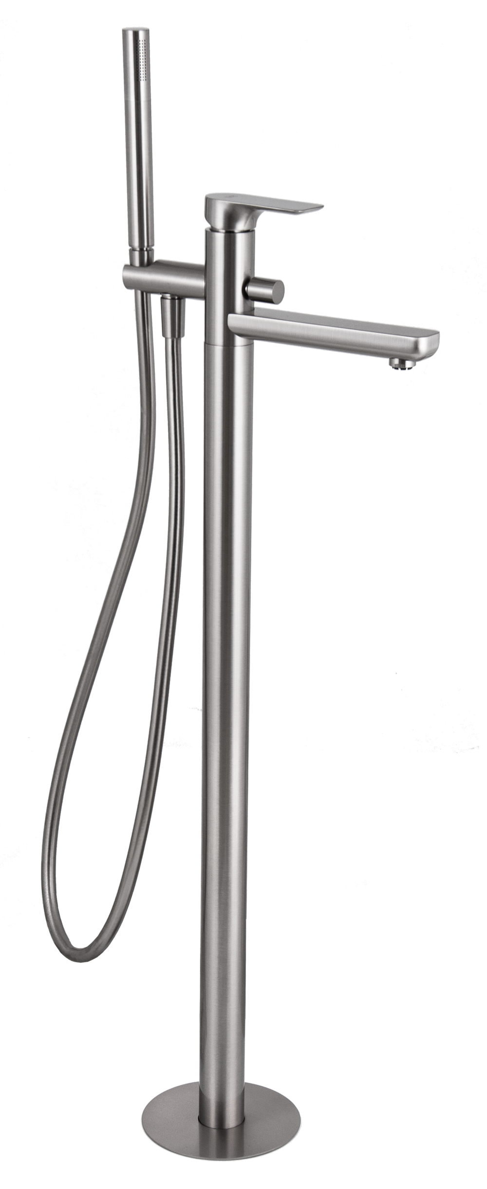 Смеситель для ванны Remer Infinity I08NP, никель брашированный