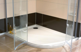 Душевой поддон Huppe PURANO 90 x 90 x h4 см, 202151.055, R504, из искусственного камня